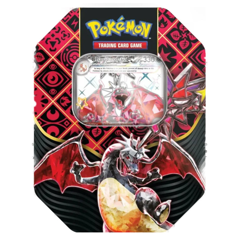 Pokémon TCG Scarlet & Violet—Paldean Fates Shiny Tera Charizard ex Tin